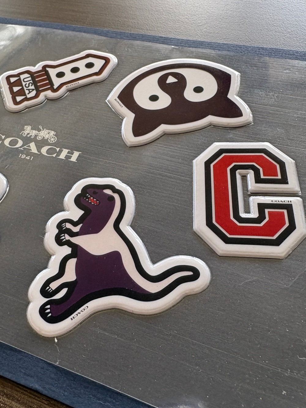 Coach 2016 Sticker Set - Limited GWP/Rexy/Varsity/Space - Picture 3 of 7